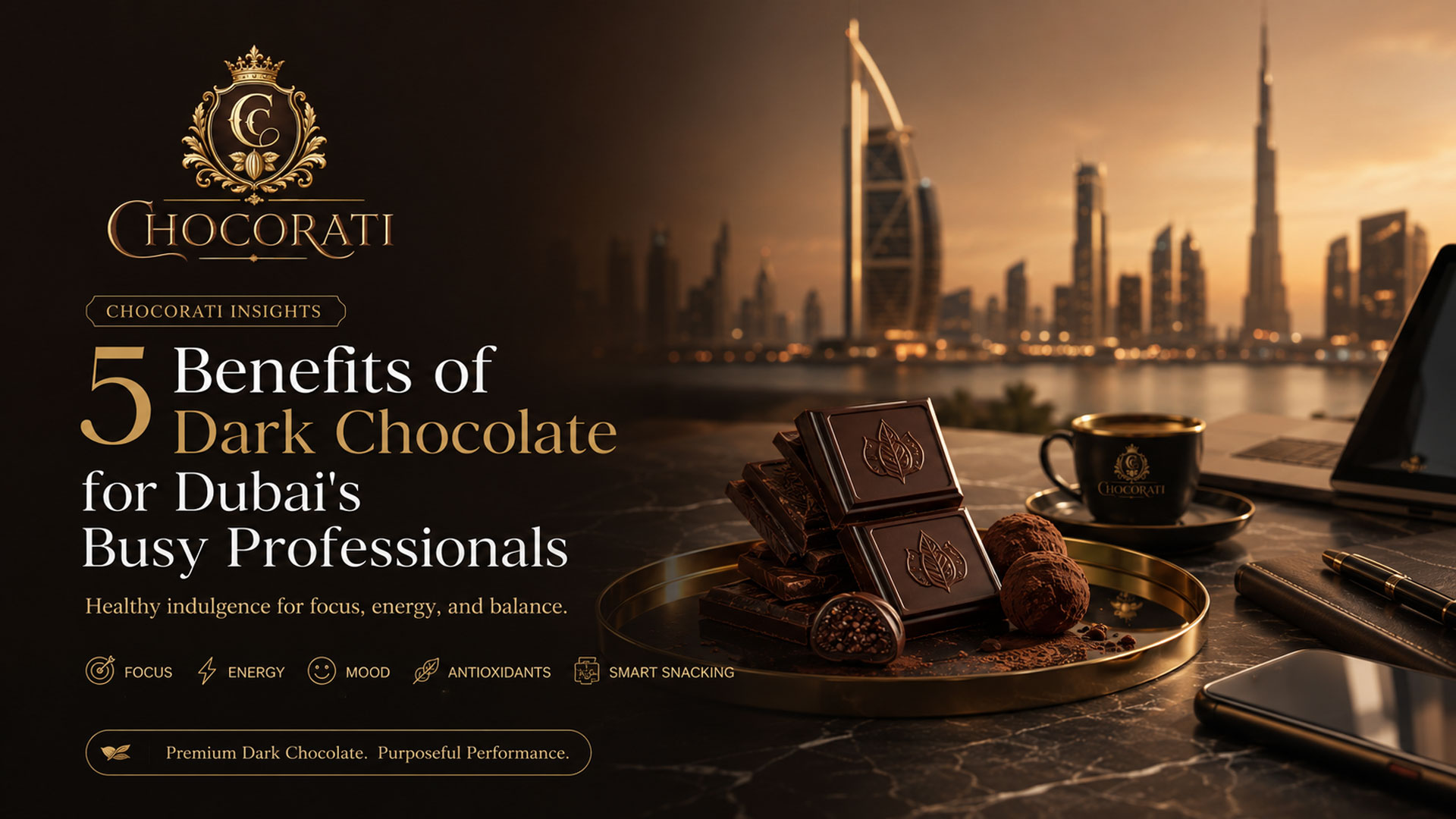 5 Benefits of Dark Chocolate for Dubai's Busy Professionals